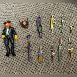 Fortnite Contact Gillet Fishstick Character with lots of extras.